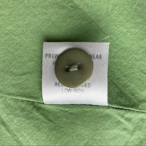 ANTHROPOLOGIE | Green Polka Dot Midi Skirt - Picture 8 of 8